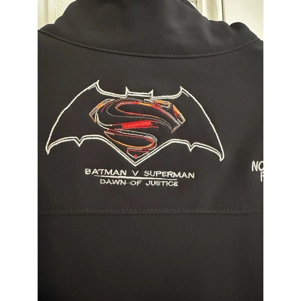 Batman Vs. Superman Film Crew Jacket North Face Panavision Black Size Large Rare
